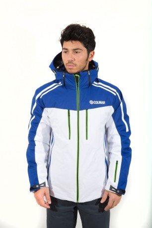 Jacket &amp; Pants mens Crest blue and white