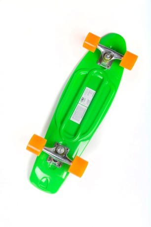 Skateboard Grab green