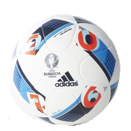 Pallone Replica Euro 16 Top X bianco blu 