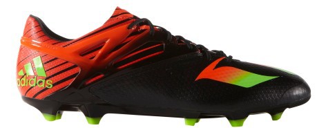 Mens Fútbol botas de Messi 15.1 negro rojo