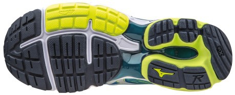 Running shoe Men Wave Rider 19 to the Neutral A3 blue-yellow
