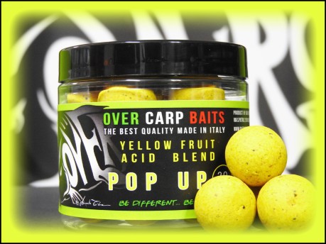 Boilies Pop-Up 16 mm giallo 