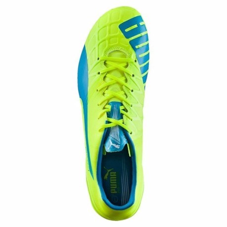 Football boots Evo Speed 1.4 Fg yellow blue