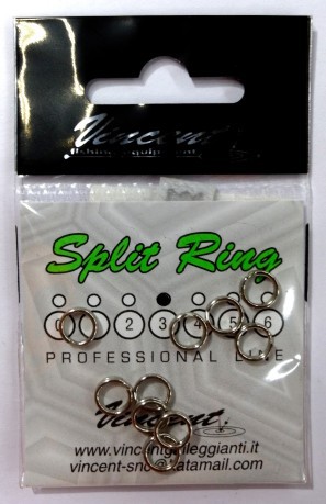 Split Ring, 5 mm packaging