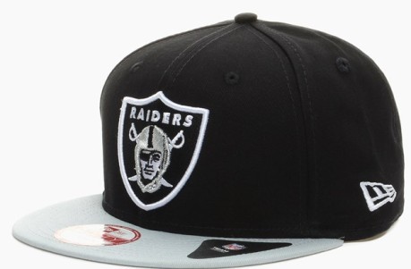 Cappello  NFL Oakland Raiders nero- grigio