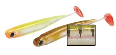 Lures Power Minnow Hummer Tail yellow