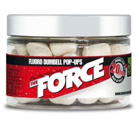 Pop Ups de La Fuerza de Fluoruro Mancuerna blanco