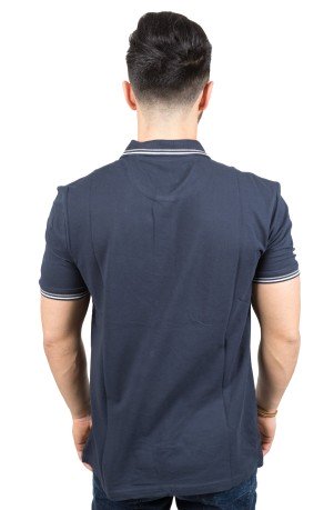 Poloshirt Easy-Fit blau