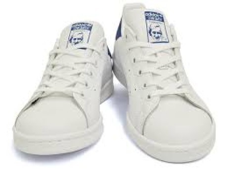 Chaussure Bébé Stan Smith blanc bleu
