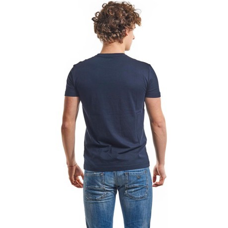 T-Shirt uomo Train Visibility blu fronte