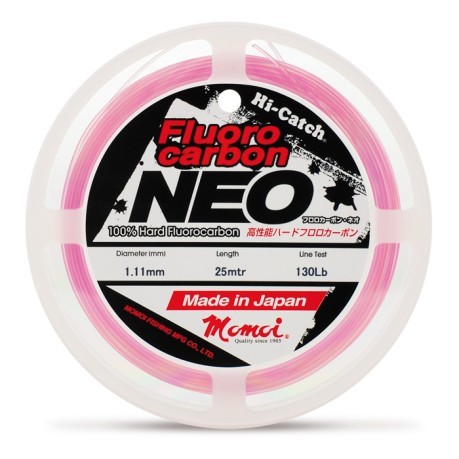 Filo Fluorocarbon Neo 30 lb rosa