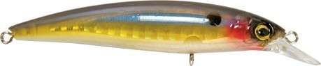 The Artificial lure Amber Jack 7 cm pink crystal