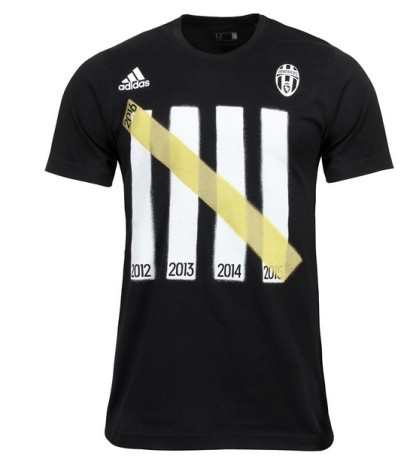T-Shirt Juventus Champions 34 black