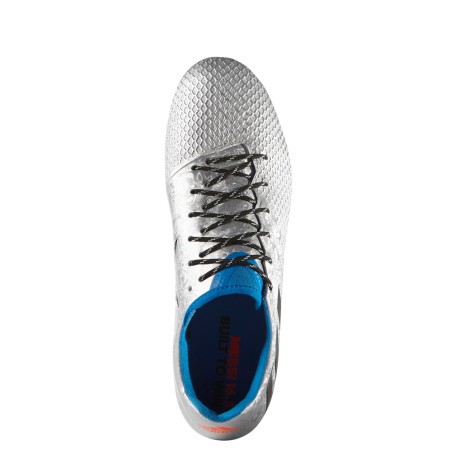 Schuhe-Fußballschuhe Messi 16.3 FG grau blau