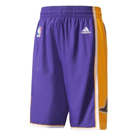 Pantaloncini Lakers viola-giallo