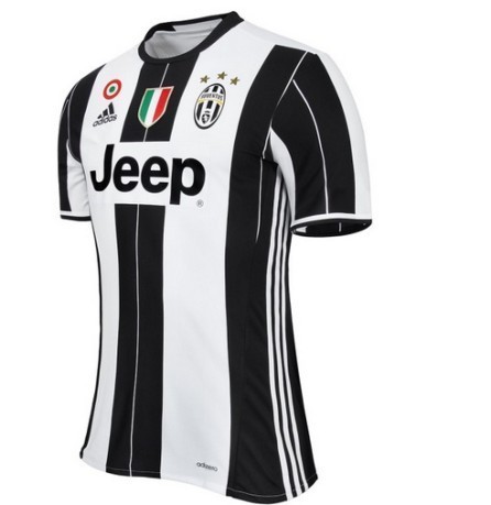 Football jersey Authentic Juventus 2016/17 white black