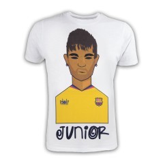 Hommes T-Shirt Neymar Junior blanc