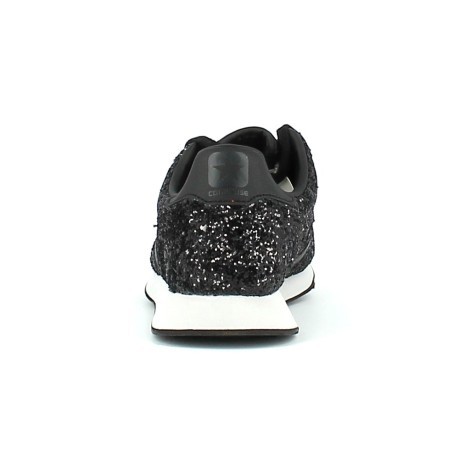 Zapatos de Aukland Raza de BUEY Glitter negro