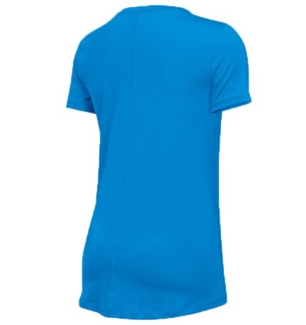T-Shirt Donna HeatGear azzurro 