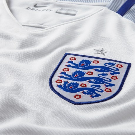 Shirt mens en Angleterre Stadium, Domicile de l'Ue en 2016 blanc