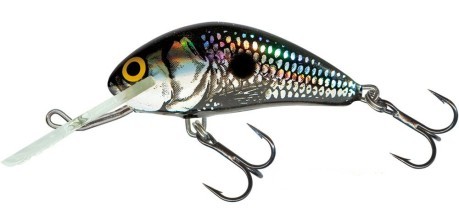 Artificiale Hornet Sinking 2 cm Black Silver Shad