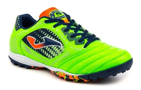 Zapatos de la Liga de Fútbol 5 de Césped verde