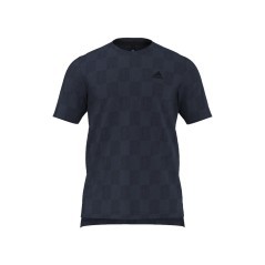 T-Shirt Uomo Check blu