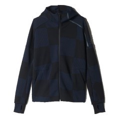 Sweatshirt Man Z. N. And Checked black blue
