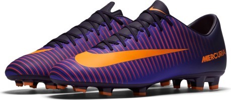 Football boots Mercurial Victory Fg purple orange