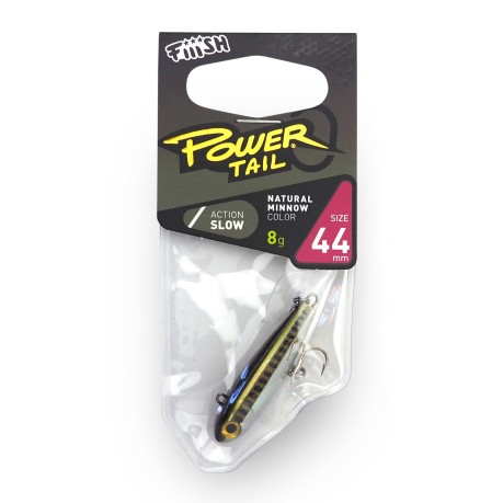 Artificial lures Powertail Slow 4 g grey