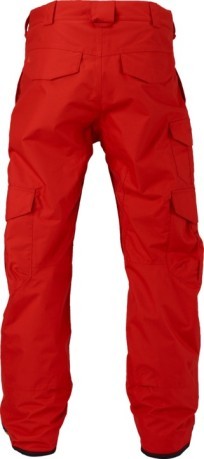 Pantalone Uomo Cargo rosso