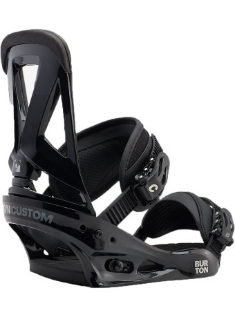 Attacco Snowboard Custom Re-Flex nero 
