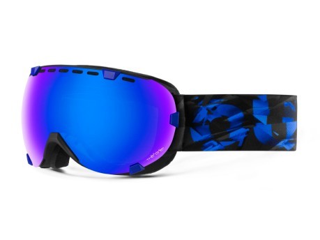 Maschera Snowboard Eyes Abyss nero blu 