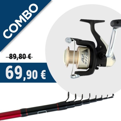 Combo Trout Pond Catana TR GT Lite 238