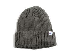 Beanie hat Rounded hems gray