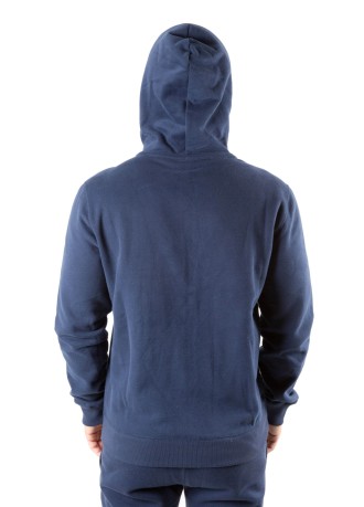 Sweatshirt mens Varsity Full Zip hoody grey