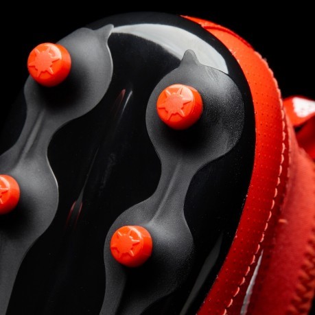 Chaussures de Foot enfant Ace 17.3 FG rouge noir
