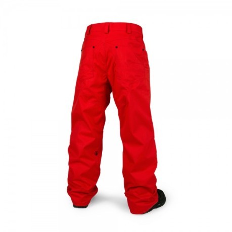 Pantalones de los Hombres de Carbono rojo
