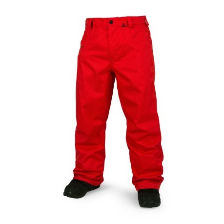 Pantalon Hommes Carbone rouge