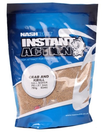 Instant Action Ball Maker Pellet Crab and Krill 2 mm 750g