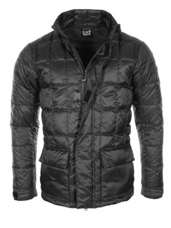 Down jacket Man's Mountain Quilted Down black