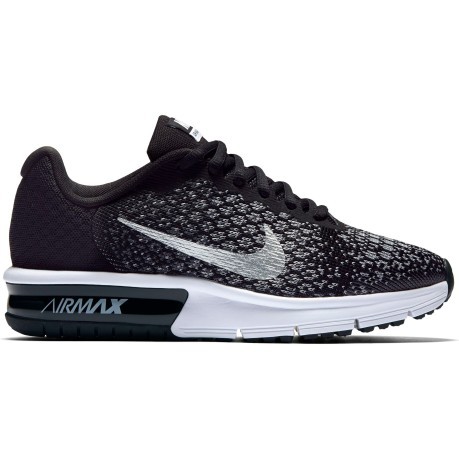 Junior running shoes Air Max Sequent 2 Gs black white