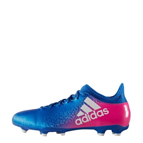 Soccer shoes X 16.3 FG blue pink 1