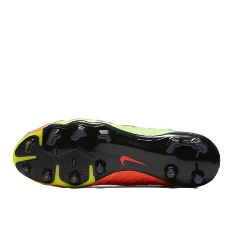 Scarpe Calcio Nike Hypervenom Phantom III FG arancio verde 1