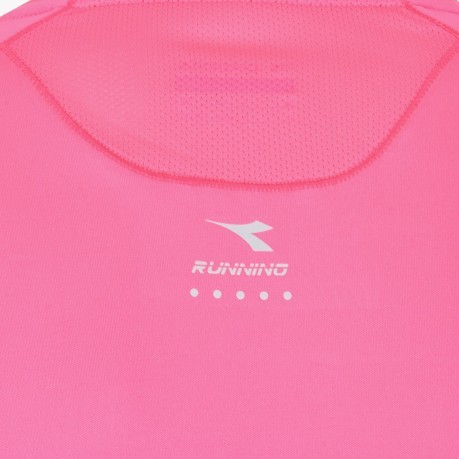 T-Shirt Donna X-Run rosa 