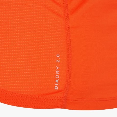 T-Shirt Man Long-Sleeved Sun Lock orange