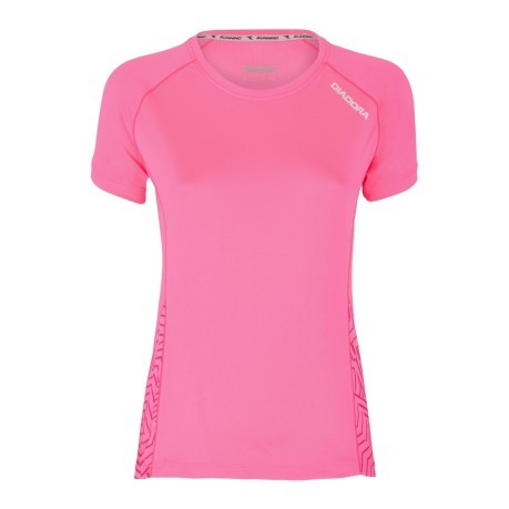 Damen T-Shirt X-Run rosa