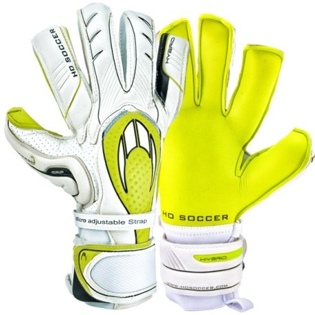 Goalkeeper gloves Ghotta Roll white yellow forward