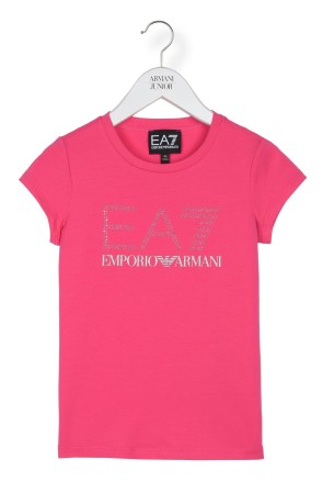 T-Shirt Girl Train Logo Series pink
