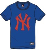 T-Shirt bedient hatte Yankees-blau